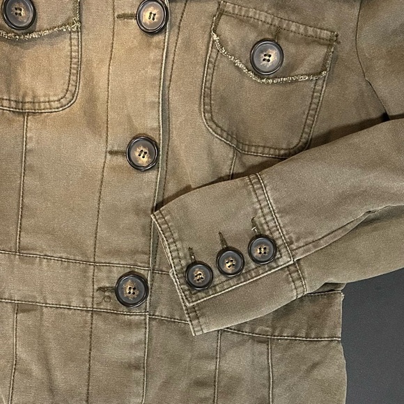 Zara Basic Utility Jacket/Medium - Picture 7 of 12